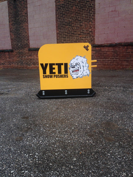 Yeti Snow Pusher for Skid Steer