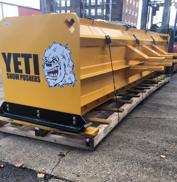 YETI ABOMINABLE - 14 FT BACKHOE SNOW PUSHER | SNOW PUSH BOX